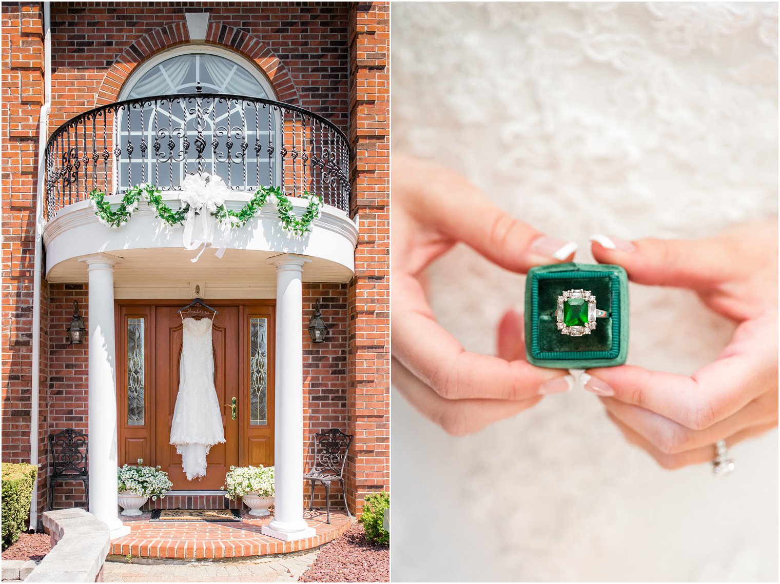 Emerald green wedding at Berkeley Oceanfront Hotel