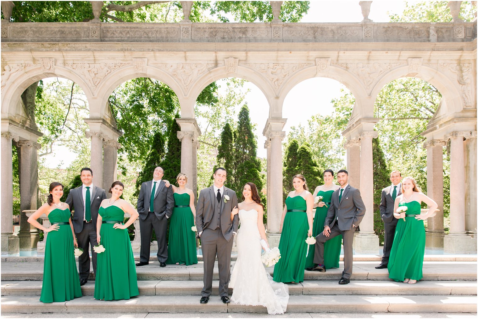 Monmouth University wedding photos