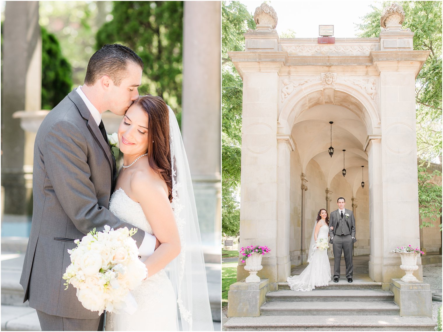 Monmouth University wedding photos