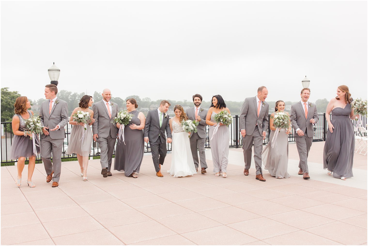 Fun bridal party photo