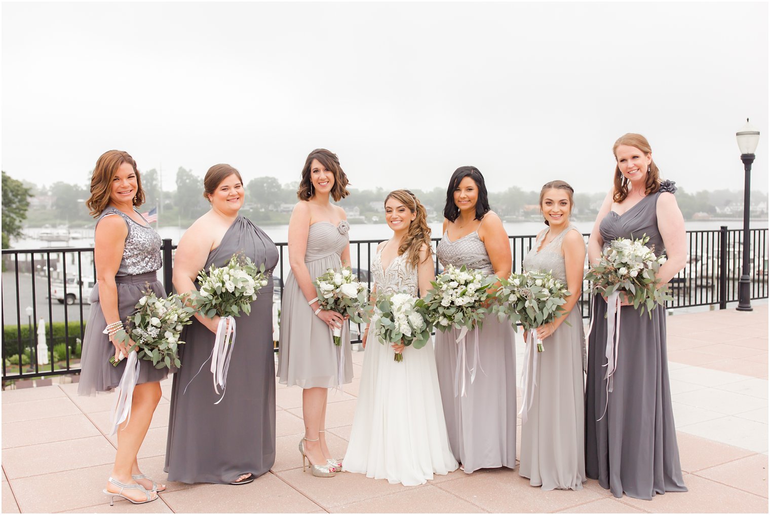 Mismatched bridesmaid dresses