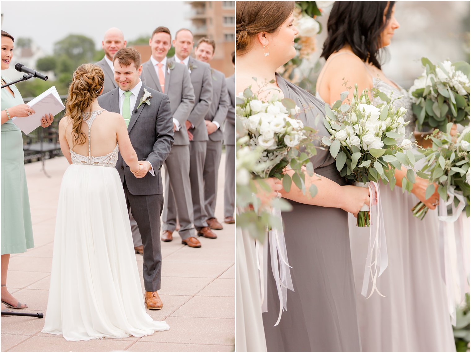 Outdoor Molly Pitcher Inn Wedding Ceremony