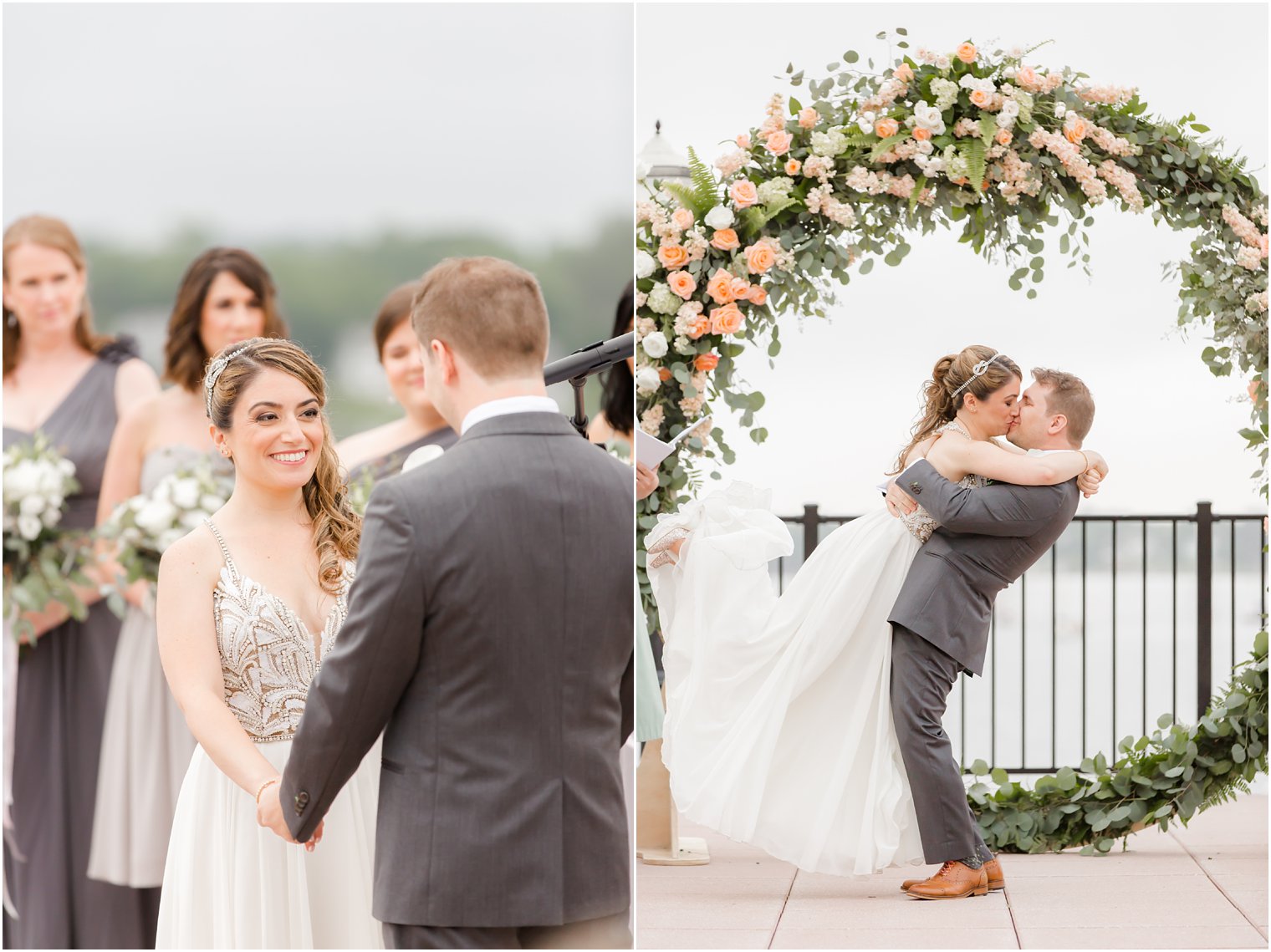 Outdoor Molly Pitcher Inn Wedding Ceremony