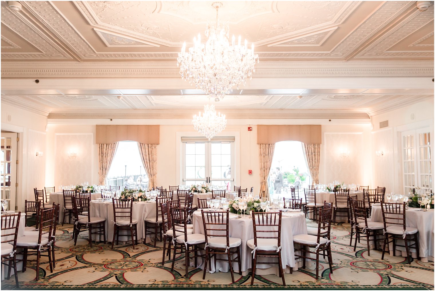 Indoor Wedding Reception at Molly Pitcher Inn