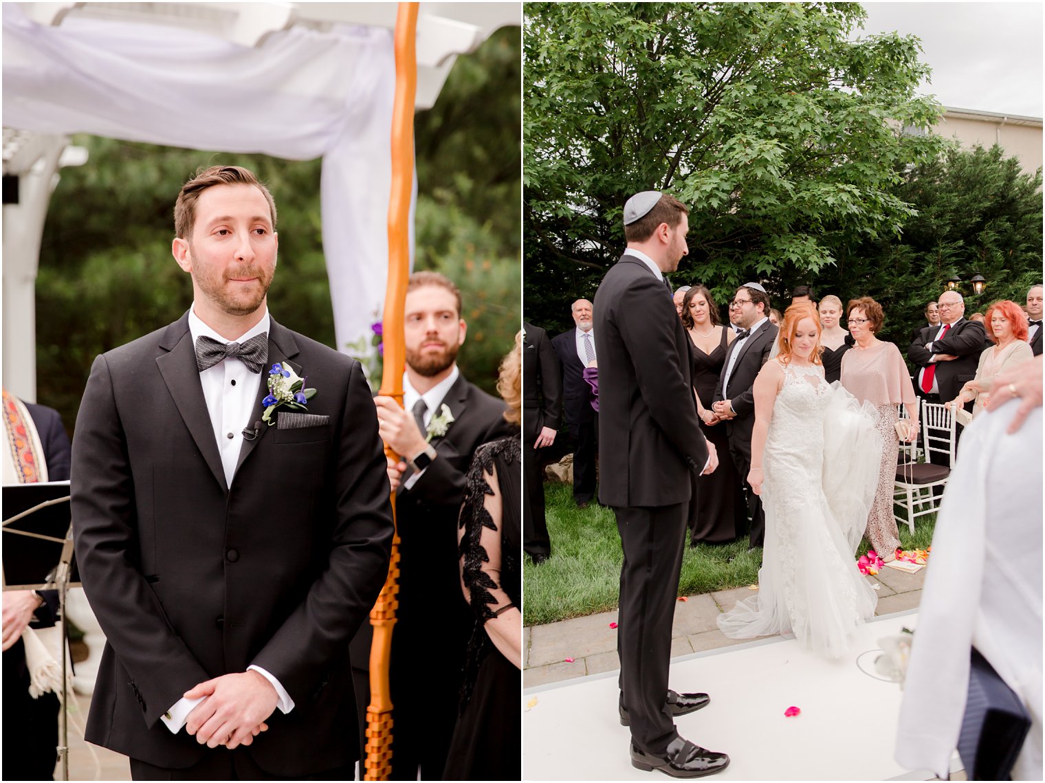 Outdoor Ceremony Photos at Wilshire Grand | Photos by Idalia Photography