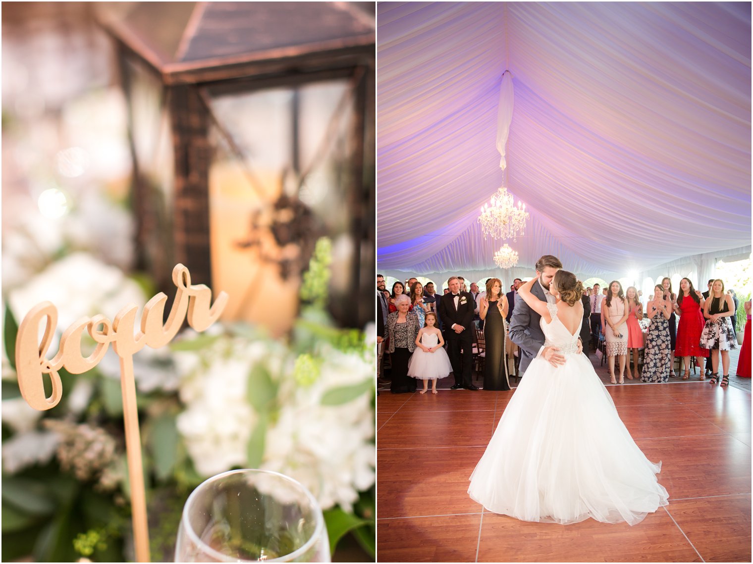 Romantic photo at Windows on the Water at Frogbridge Wedding Reception