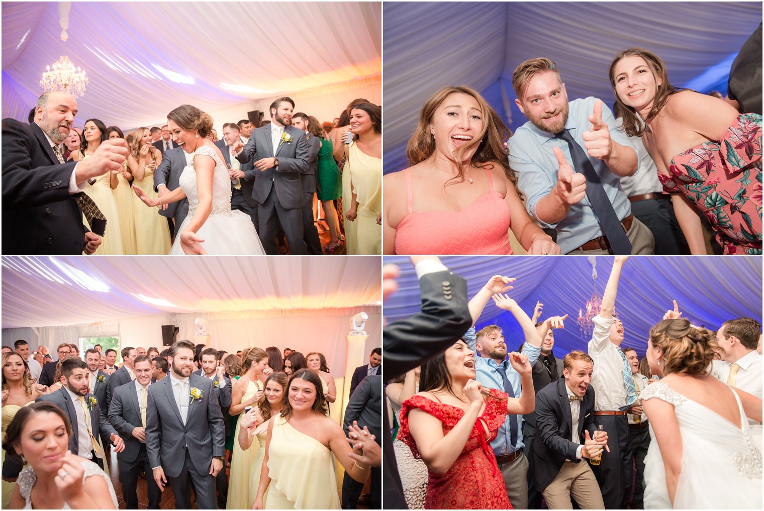 Candid photos of guests at Windows on the Water at Frogbridge Wedding Reception