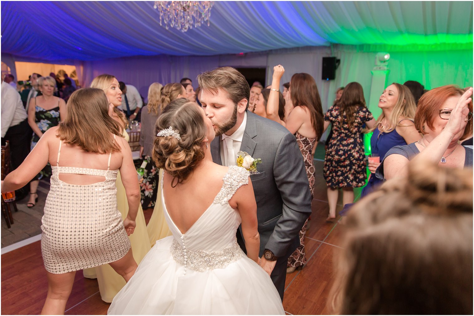 Candid photos of guests at Windows on the Water at Frogbridge Wedding Reception