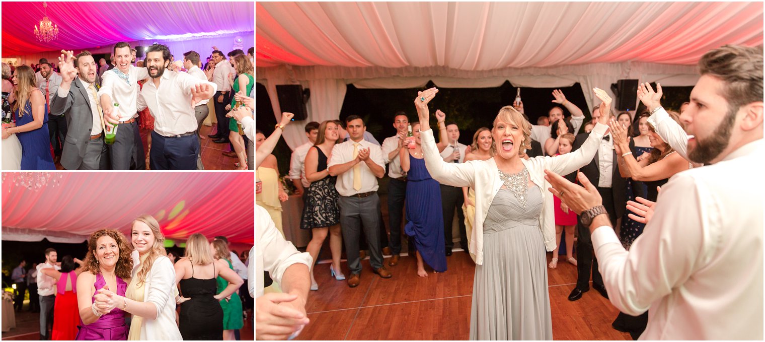 Candid photos of guests at Windows on the Water at Frogbridge Wedding Reception