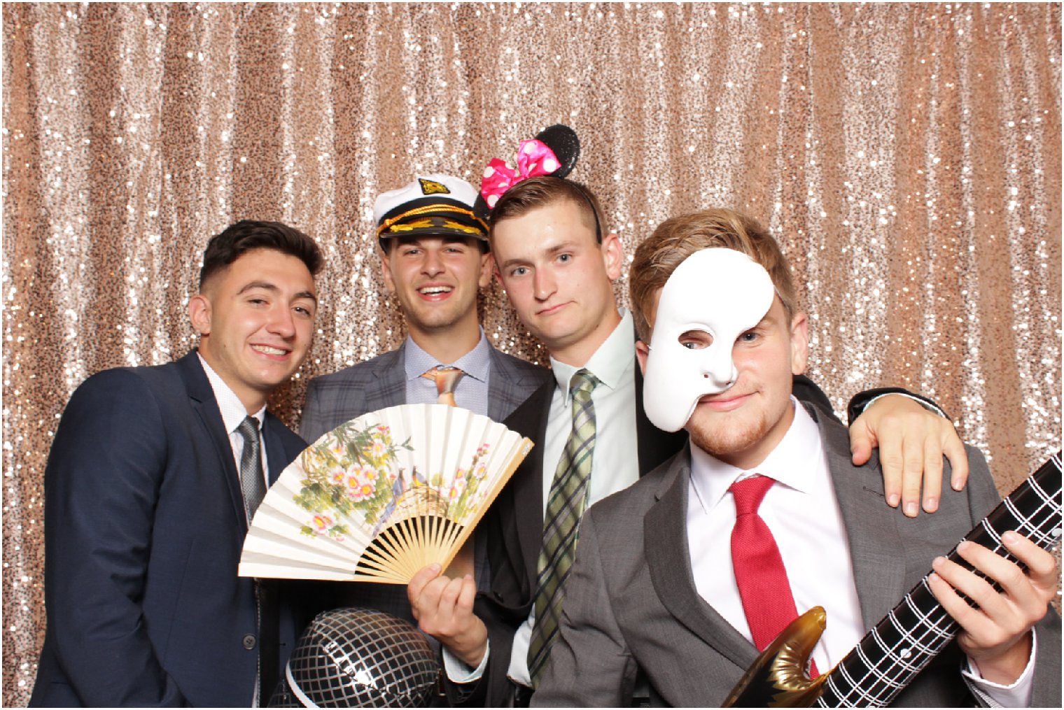 Indian Trail Club Wedding Photo Booth Pictures