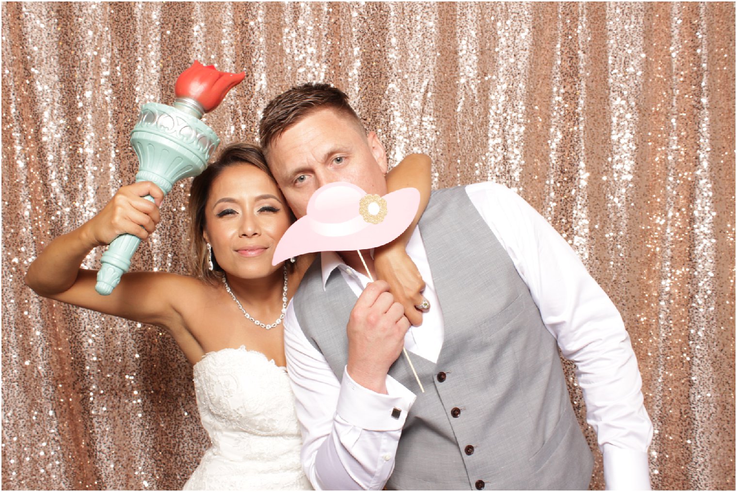 Indian Trail Club Wedding Photo Booth Images