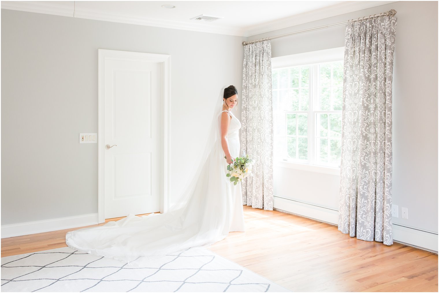 Bridal Portrait | Indian Trail Club Wedding by NJ Wedding Photographers Idalia Photography