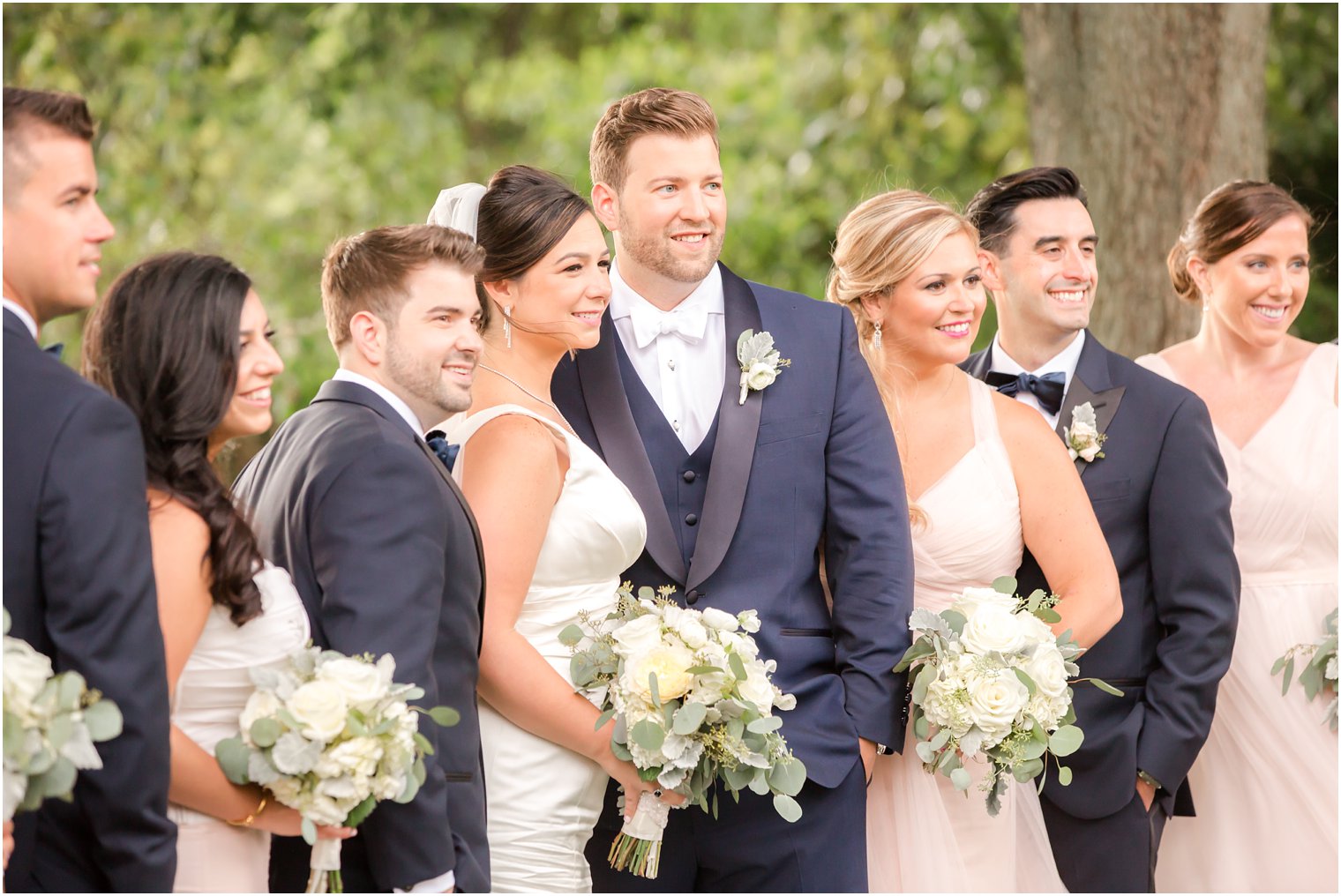 Bridal Party photo at Indian Trail Club Wedding