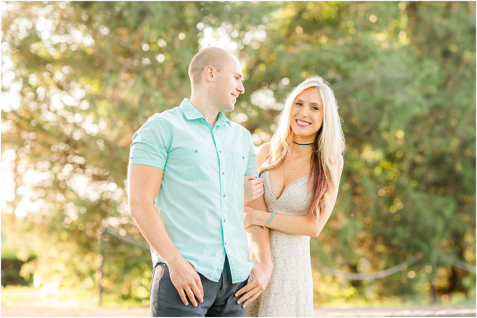 Engagement photos in North Bergen