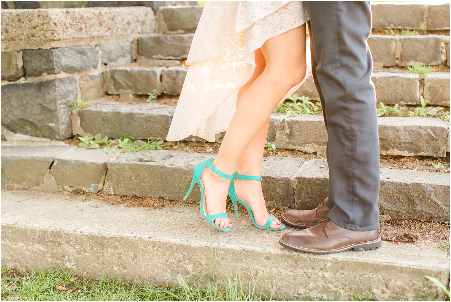 Engagement shoe shot