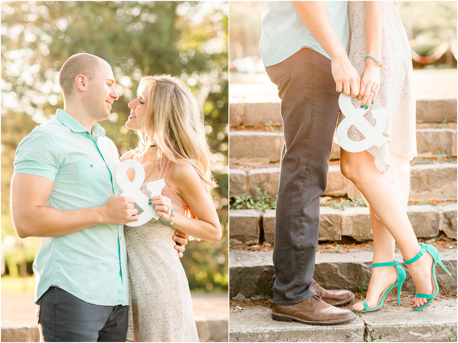 Engagement session props