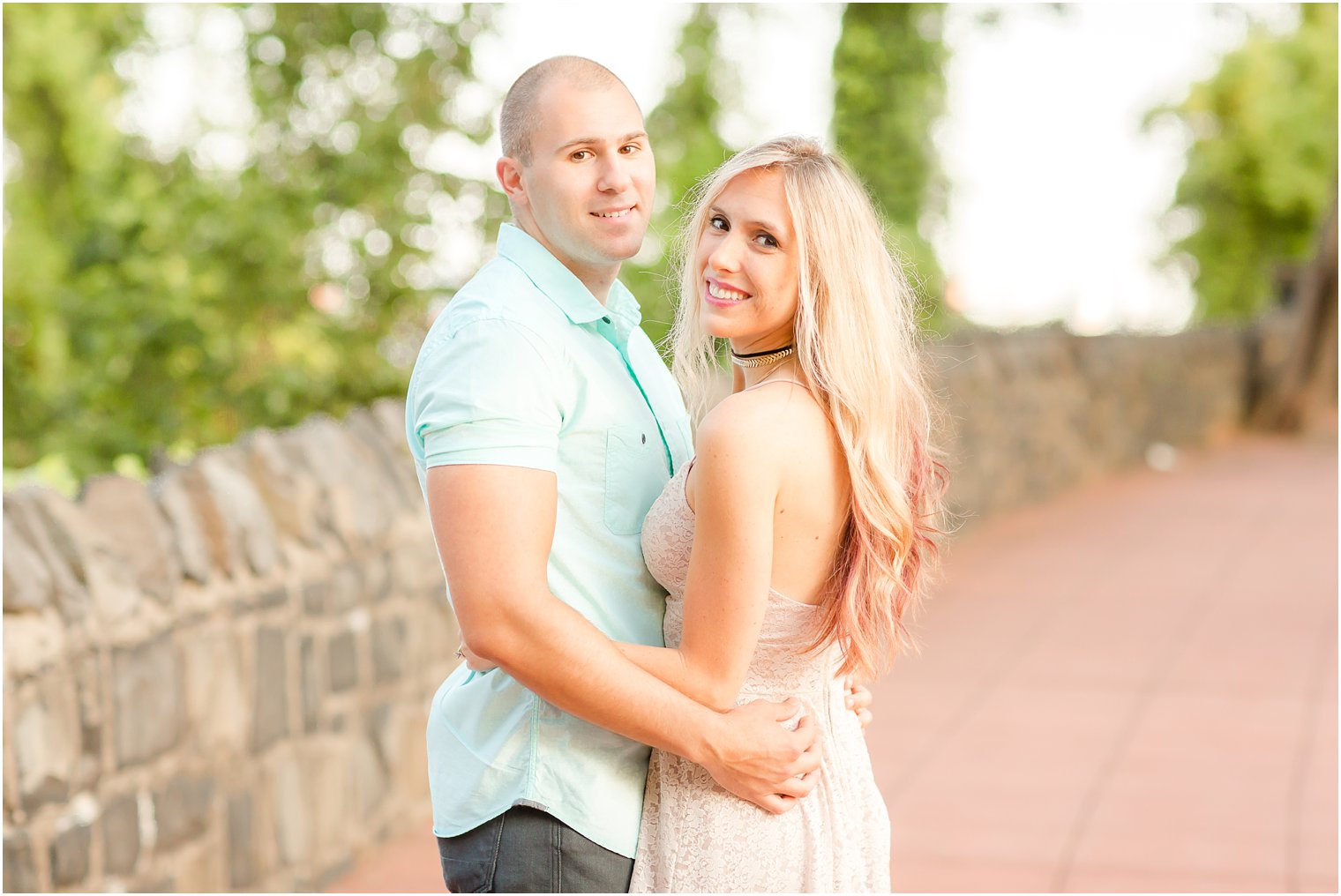 Summer engagement in North Bergen, NJ