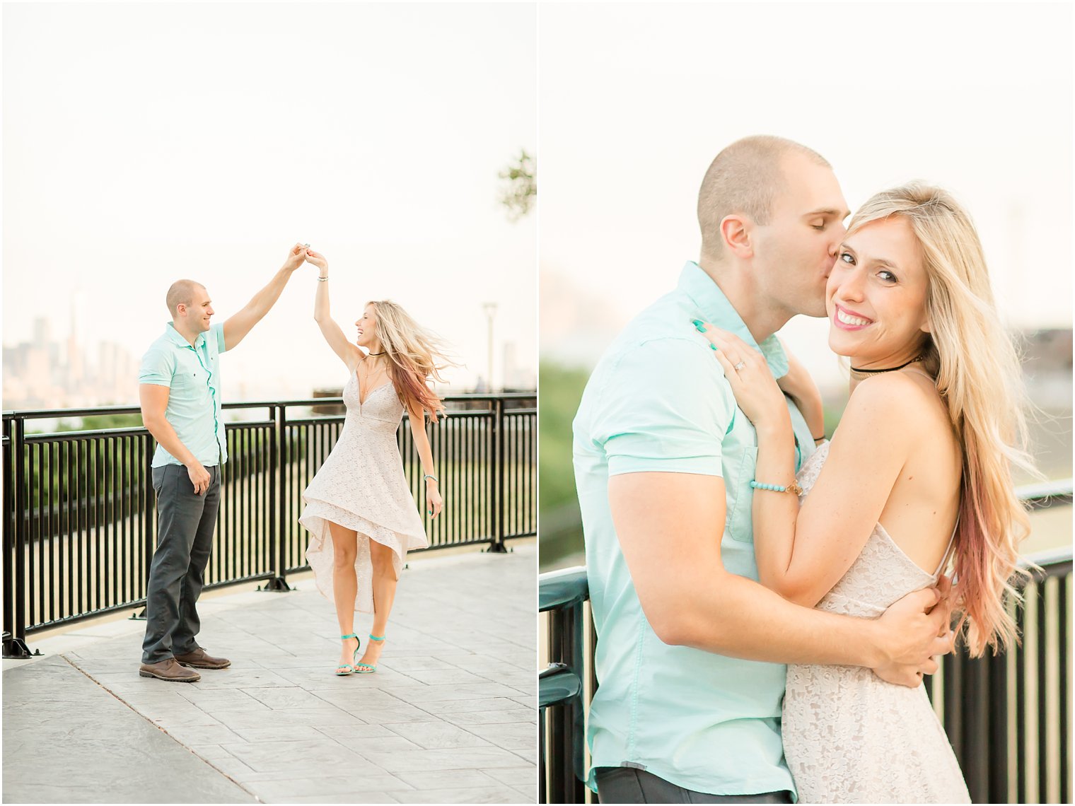 West New York engagement photos