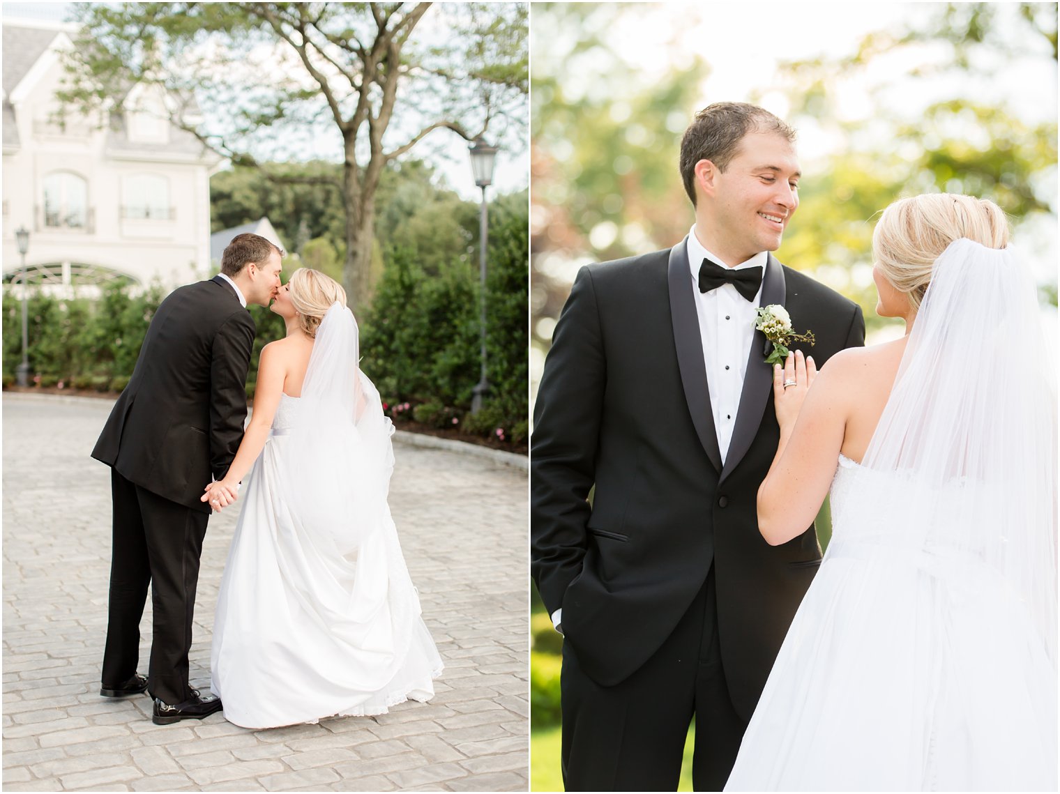 Bride and groom at Park Chateau Estate 