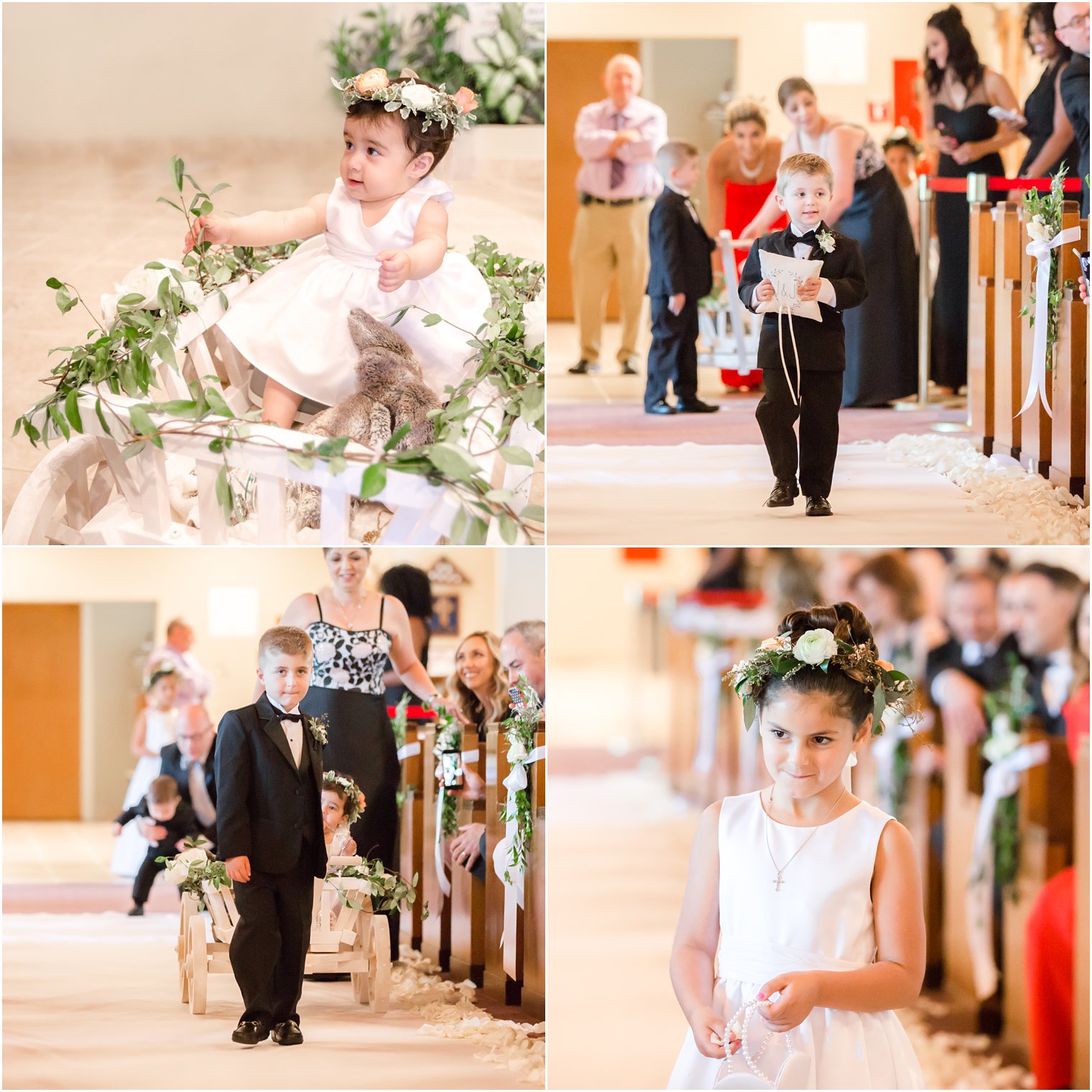 Flower girls and ring bearers