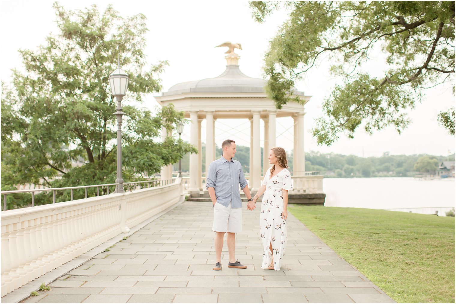 Water Works Philadelphia Engagement Session | Philadelphia Engagement Photography