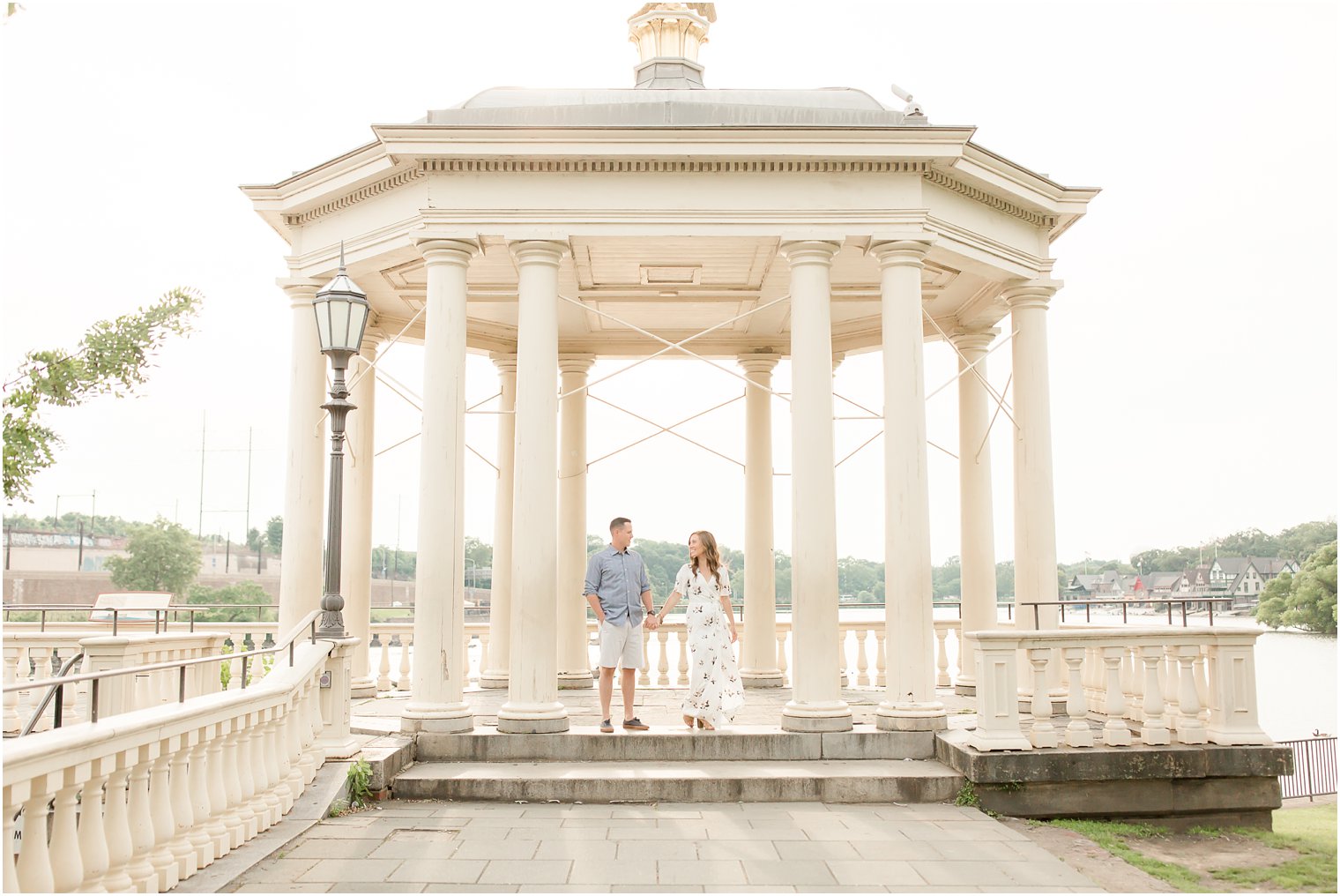 Water Works Philadelphia Engagement Photos | Philadelphia Engagement Photography