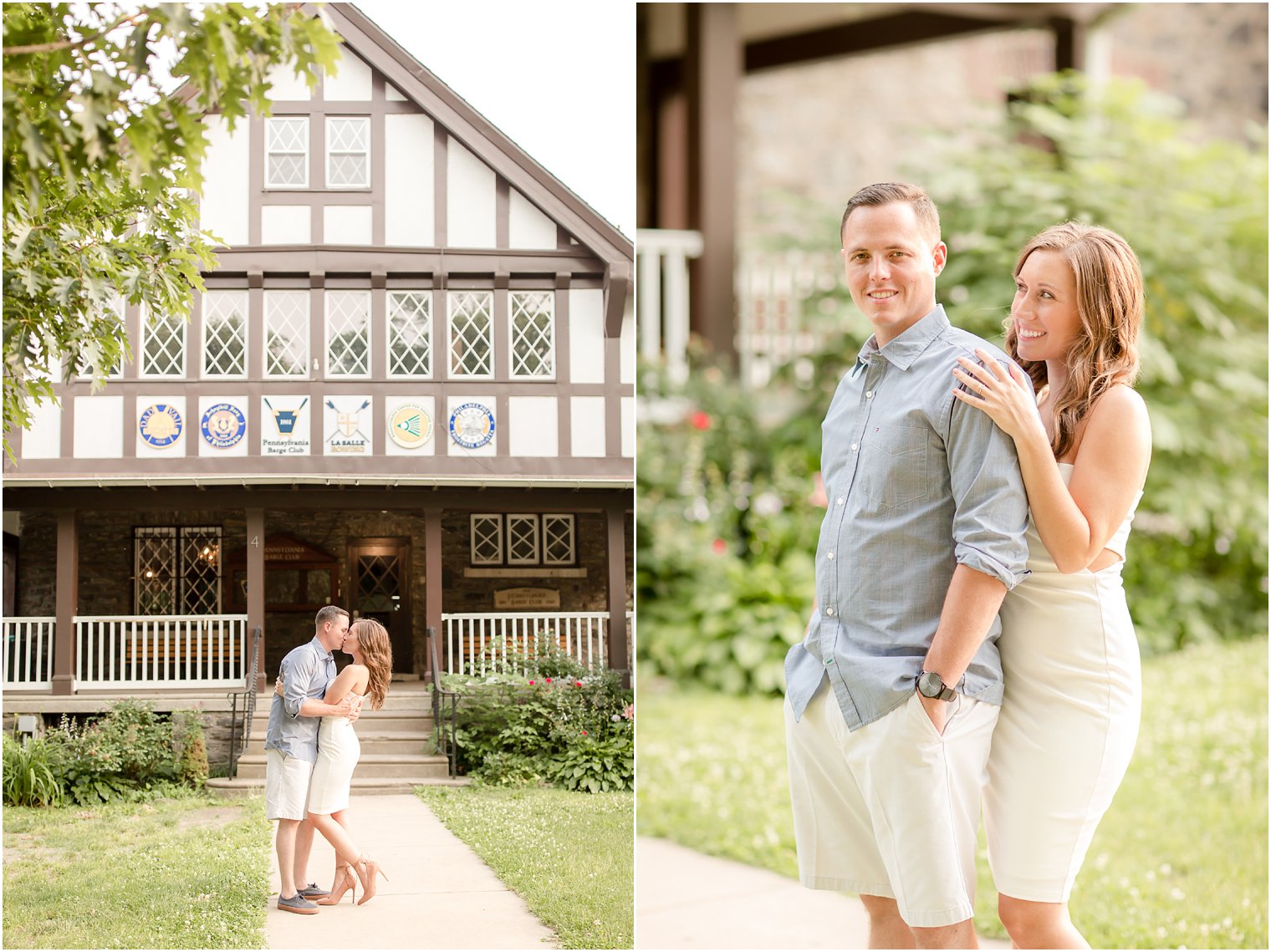 Boathouse engagement in Philadelphia | Philadelphia Engagement Photography