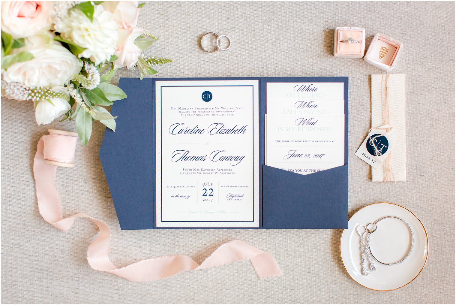 Wedding invitation by Art Paper Scissors