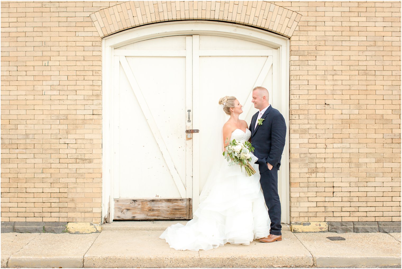 Photo of bride and groom