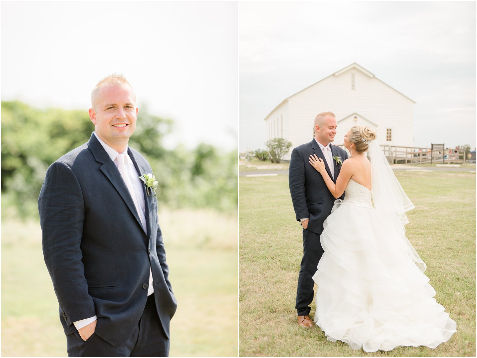 Sandy Hook Chapel Wedding Photos