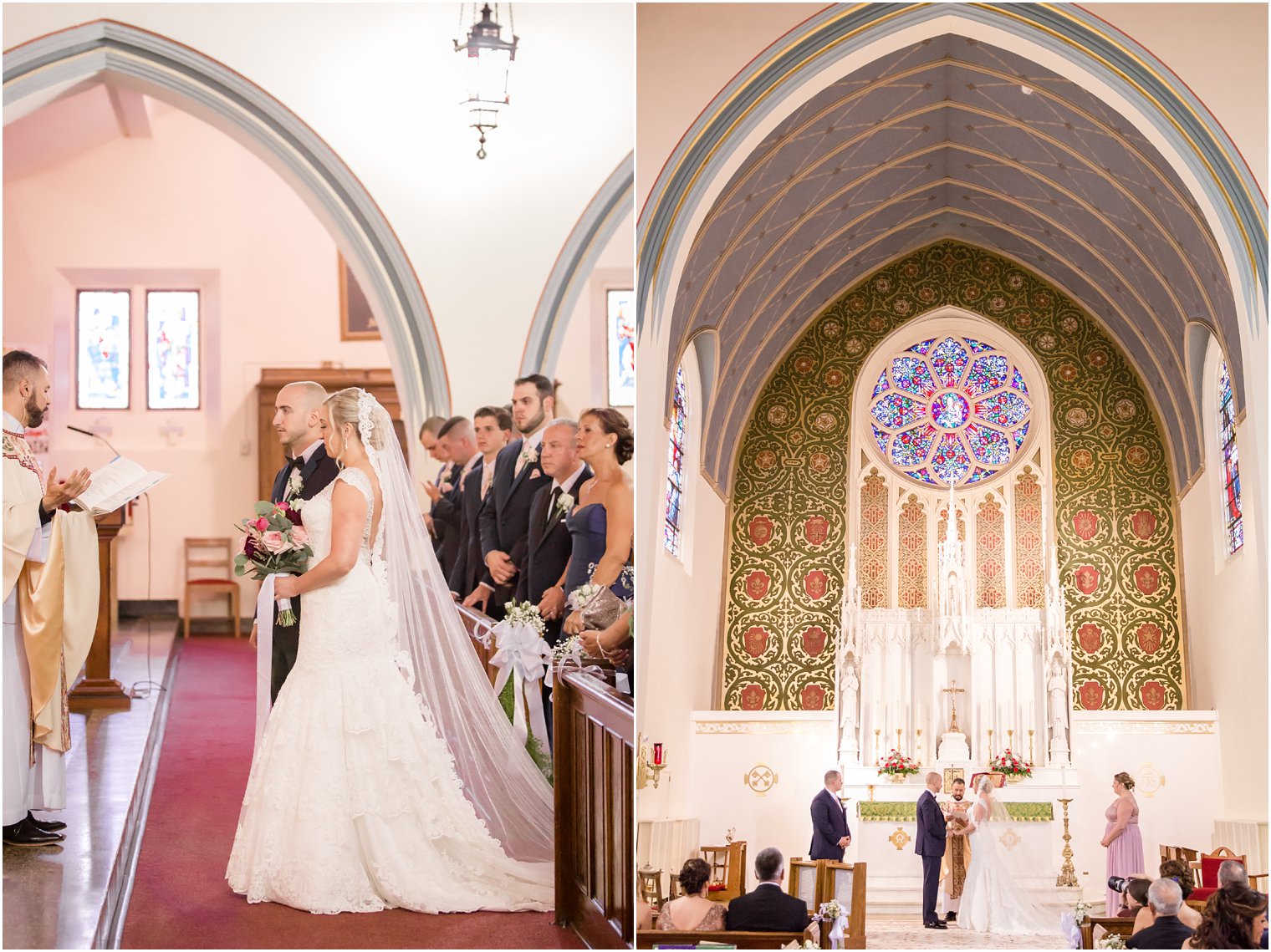 Wedding Ceremony at Our Lady by the Sea in Long Branch, NJ