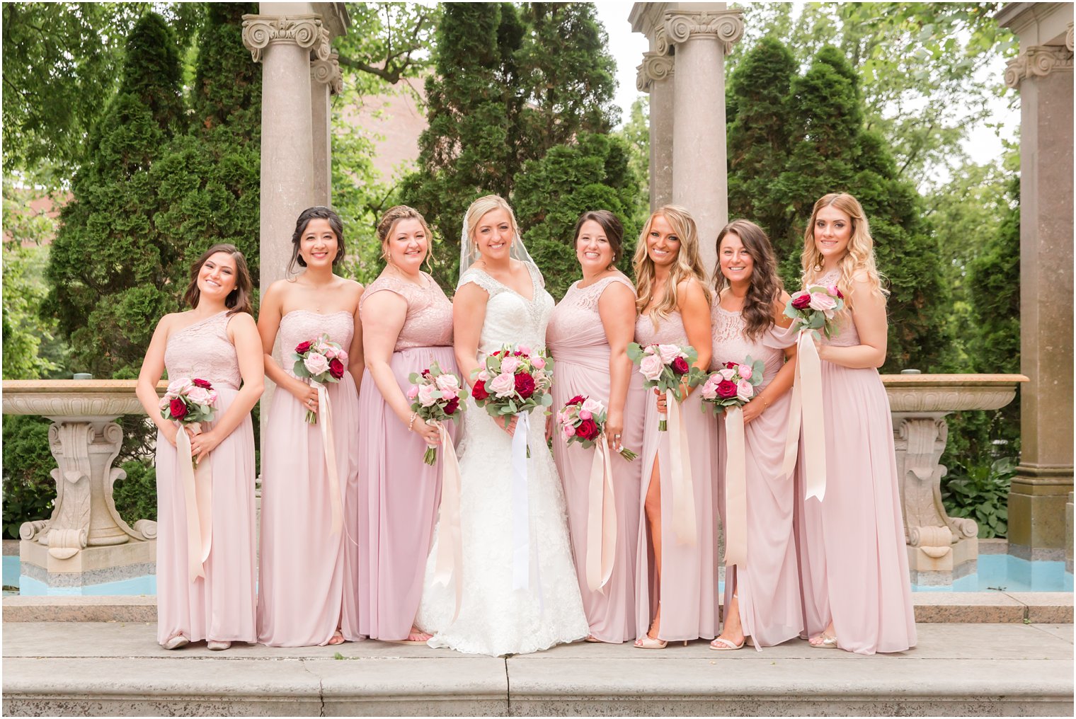 Bridesmaids at Monmouth University