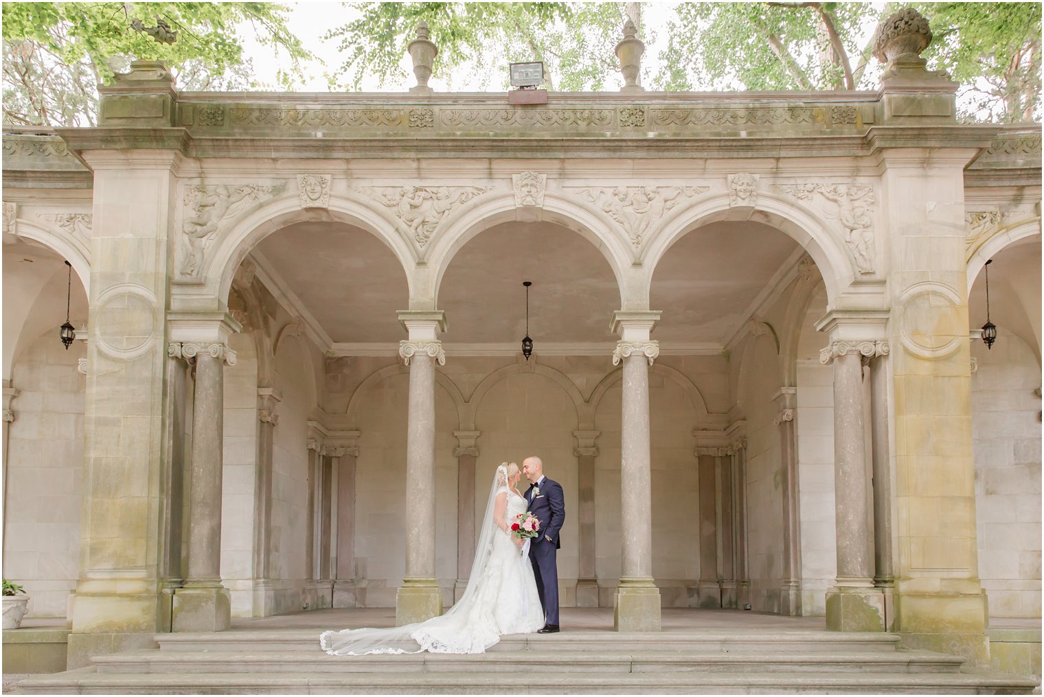 Classic bride and groom photo