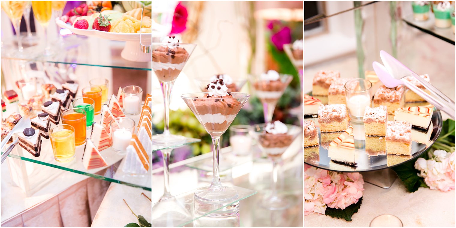 Viennese desserts at Shadowbrook Wedding by NJ Wedding Photographers Idalia Photography