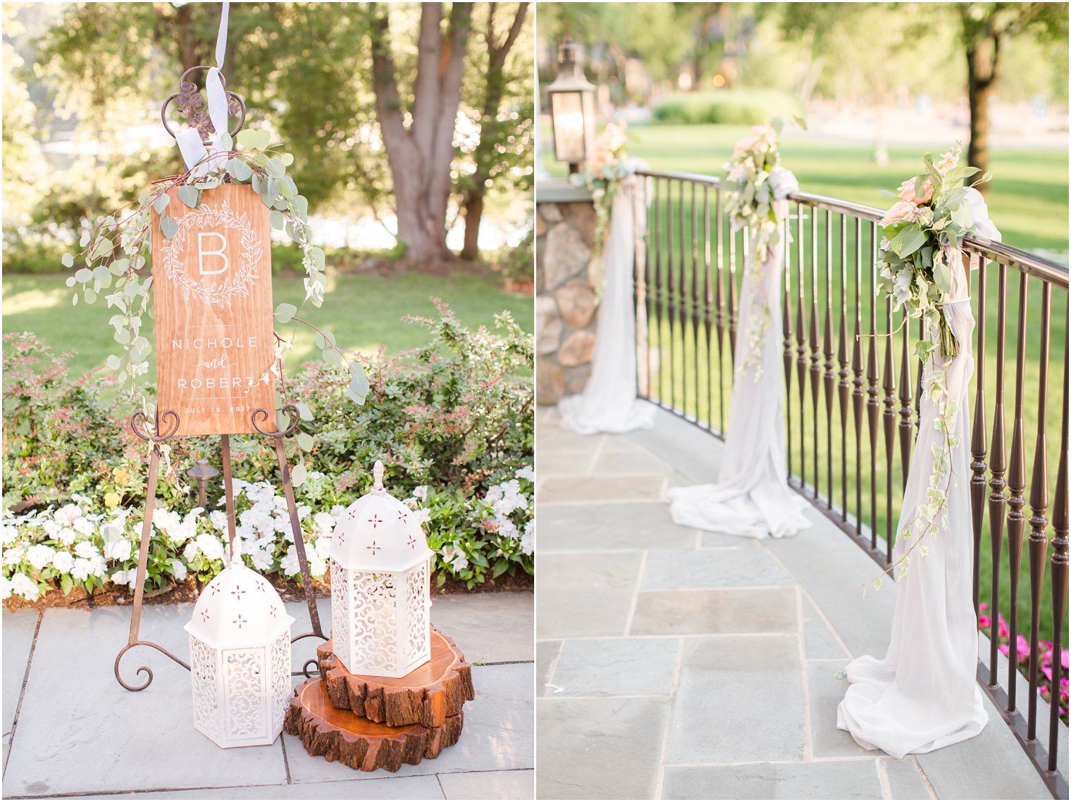 Wedding ceremony at Indian Trail Club | Idalia Photography