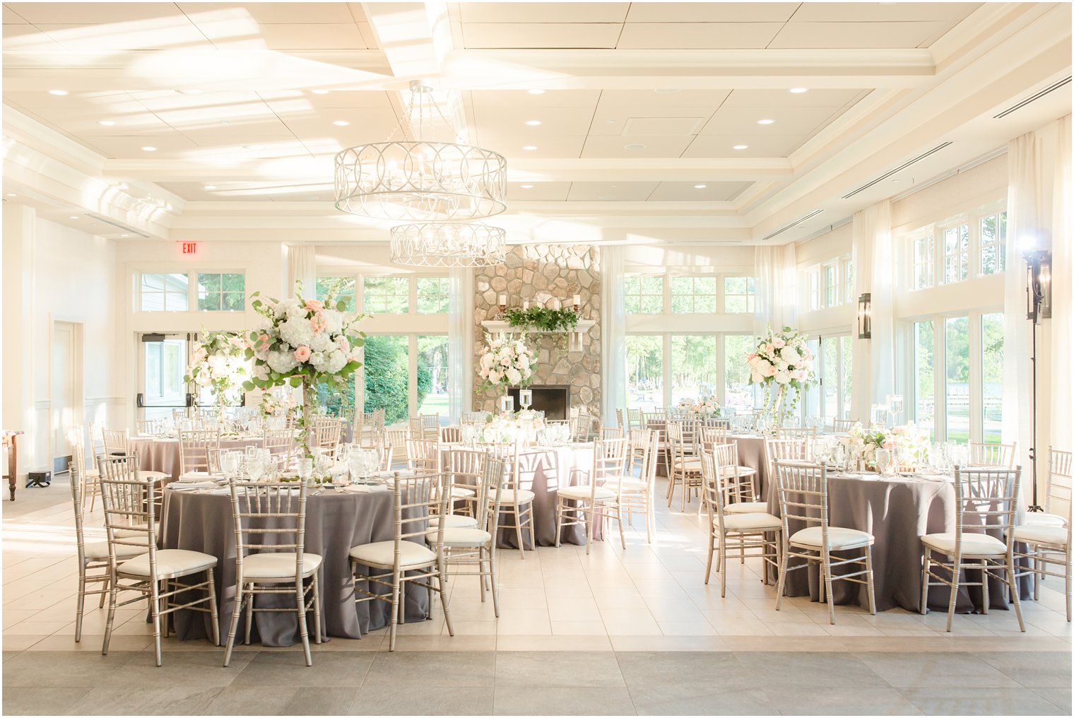 Wedding reception at Indian Trail Club | Idalia Photography