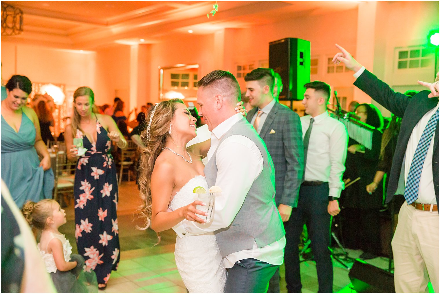 Wedding reception at Indian Trail Club | Idalia Photography