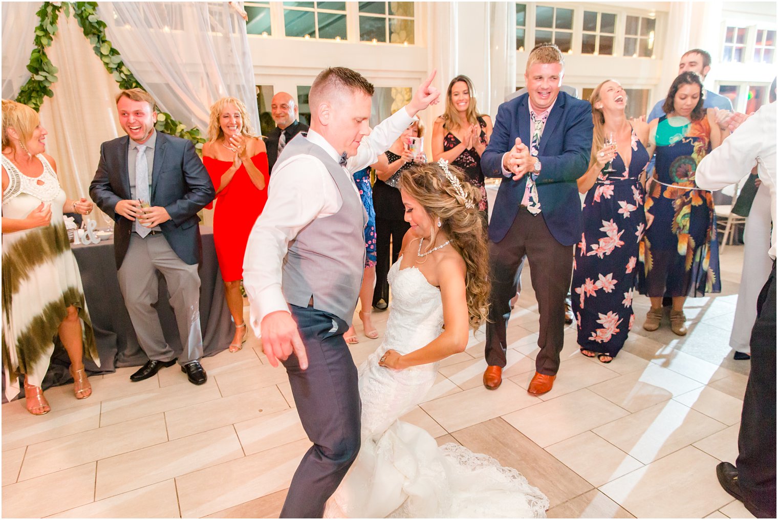 Wedding reception at Indian Trail Club | Idalia Photography