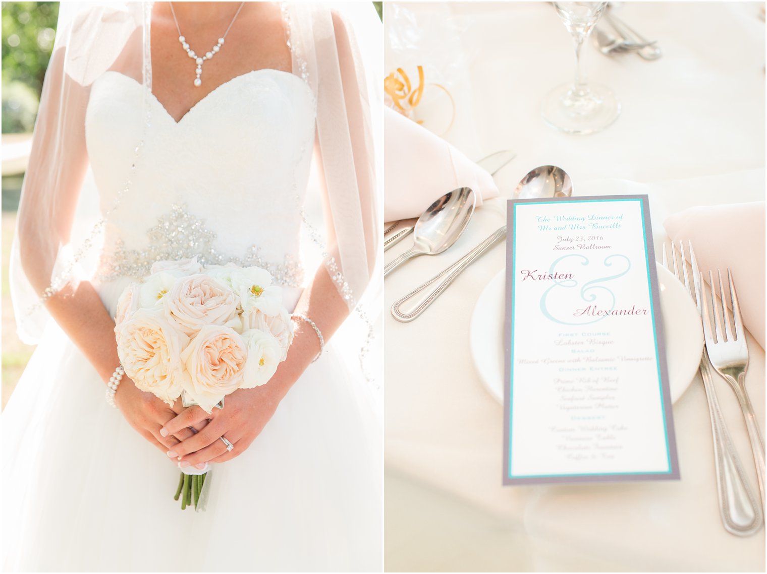 Details at The Sunset Ballroom at Jack Baker's Lobster Shanty Wedding