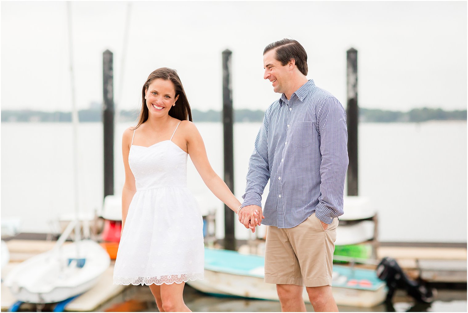 Summer engagement session in Belmar, NJ