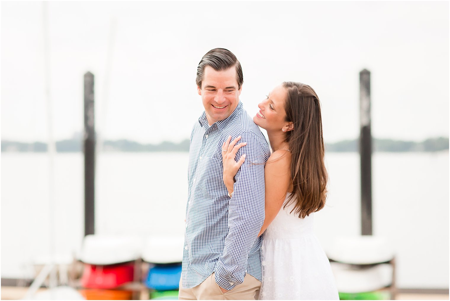 Belmar NJ Engagement Photos by Idalia Photography