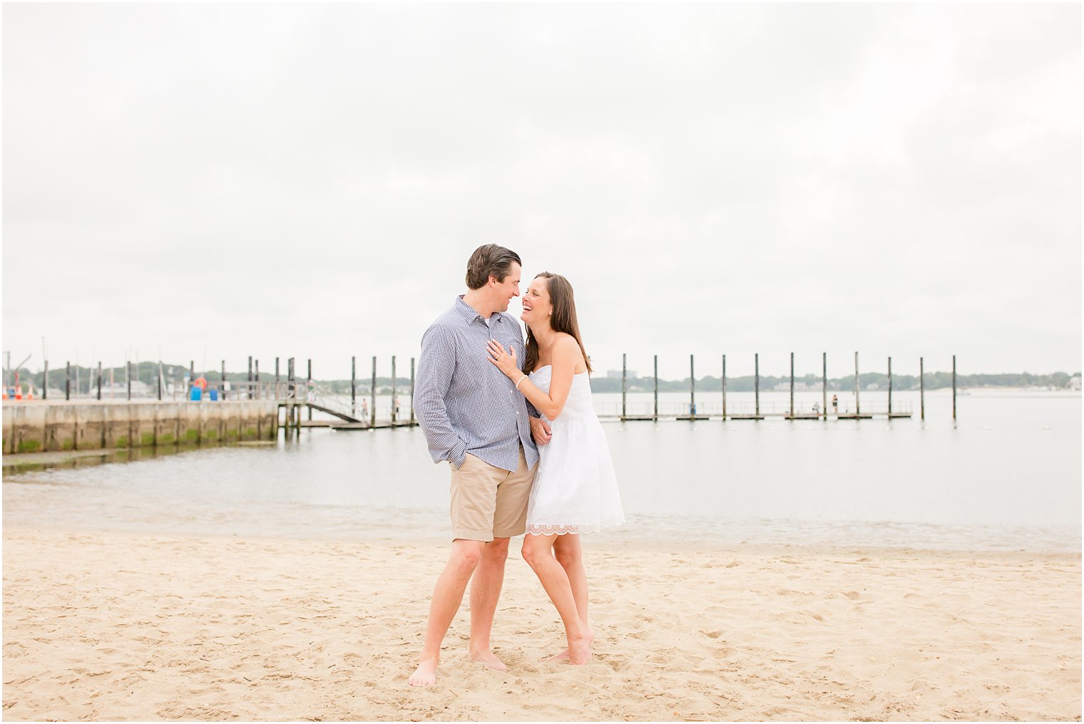 Central NJ Engagement Photos in Belmar, NJ