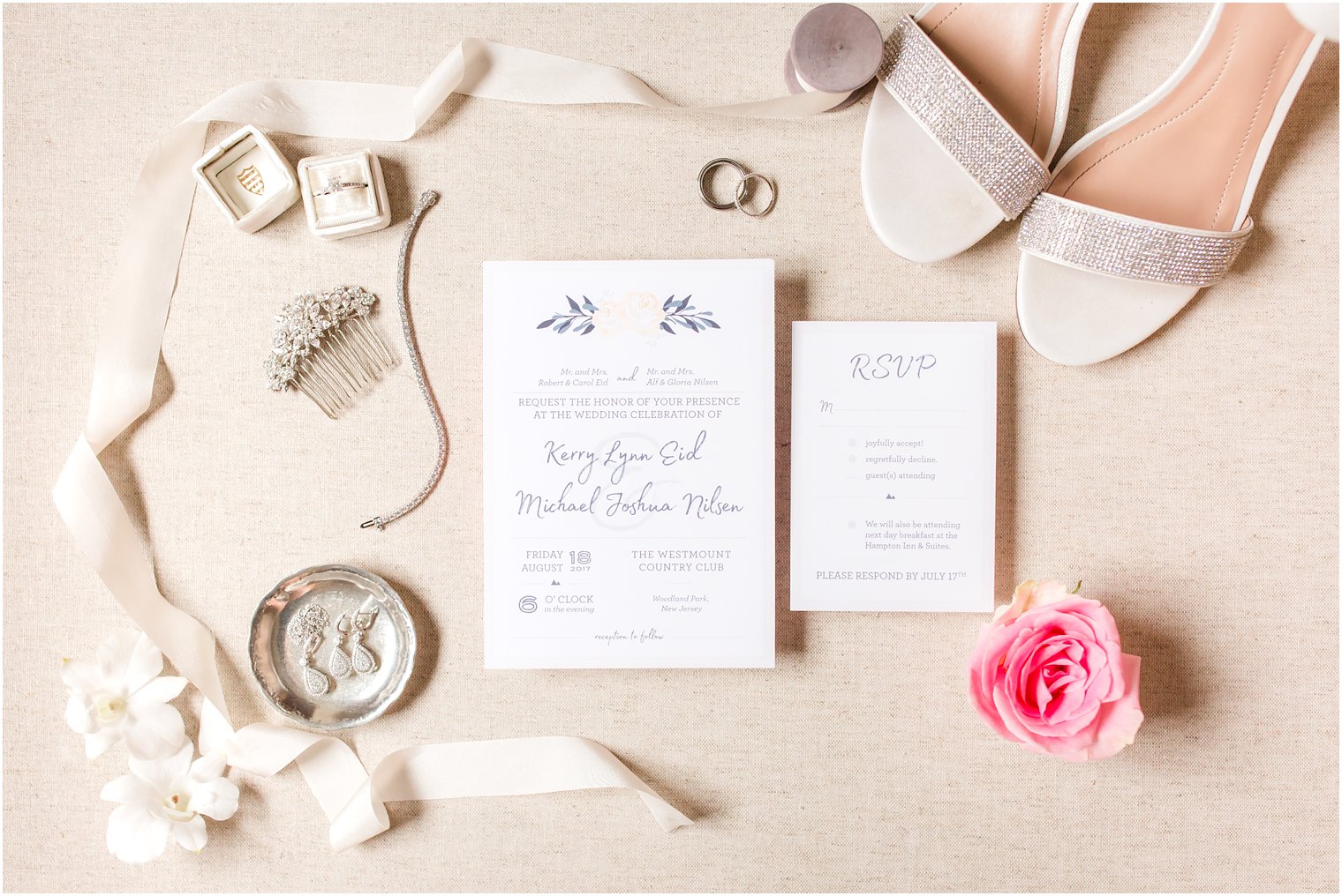 Westmount Country Club Wedding Photos | Invitation Photo