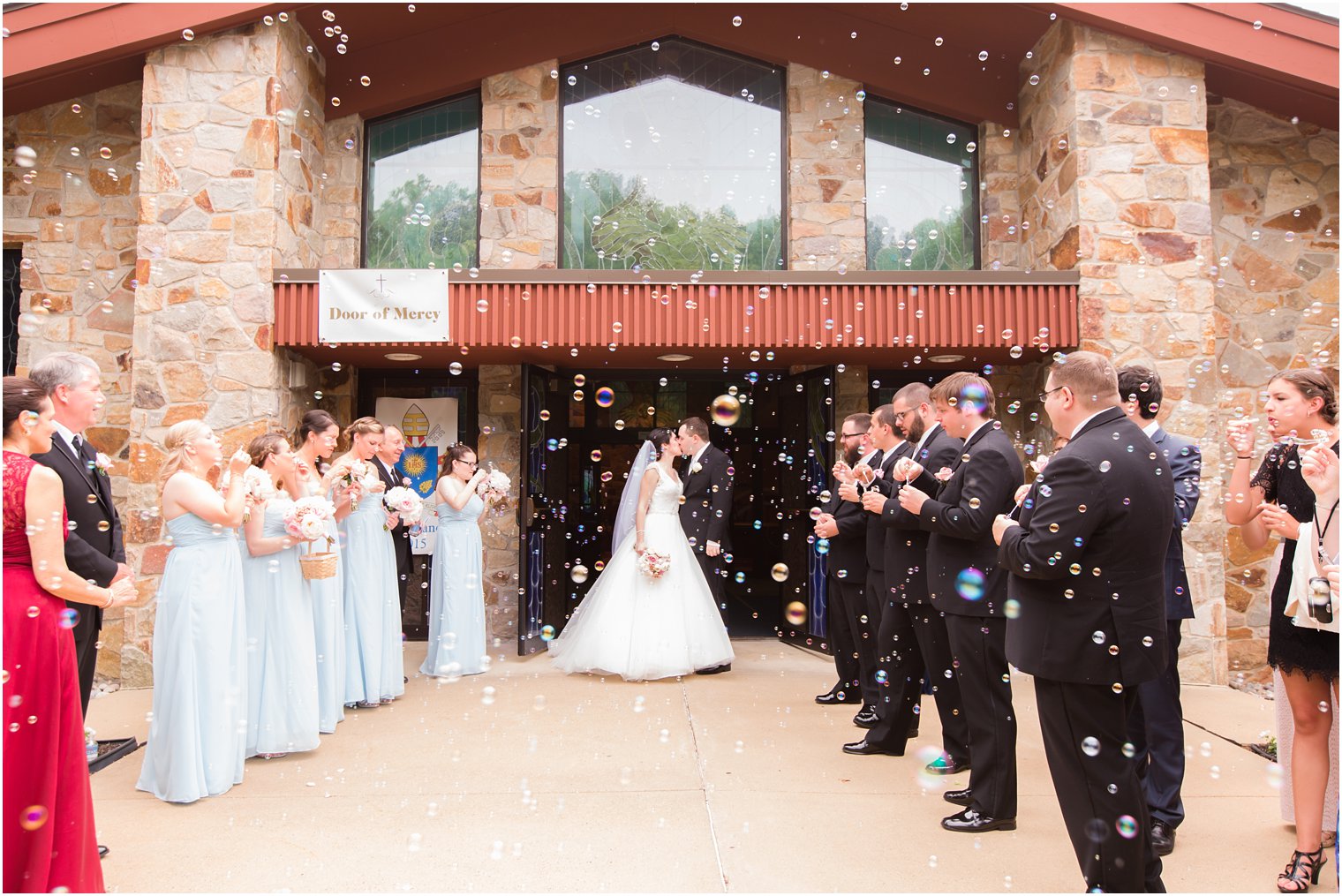 Pen Ryn Estate Wedding Ceremony at local church