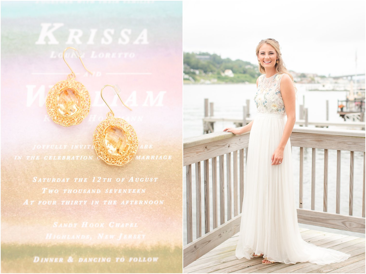 Sandy Hook NJ Wedding | Photo of bride