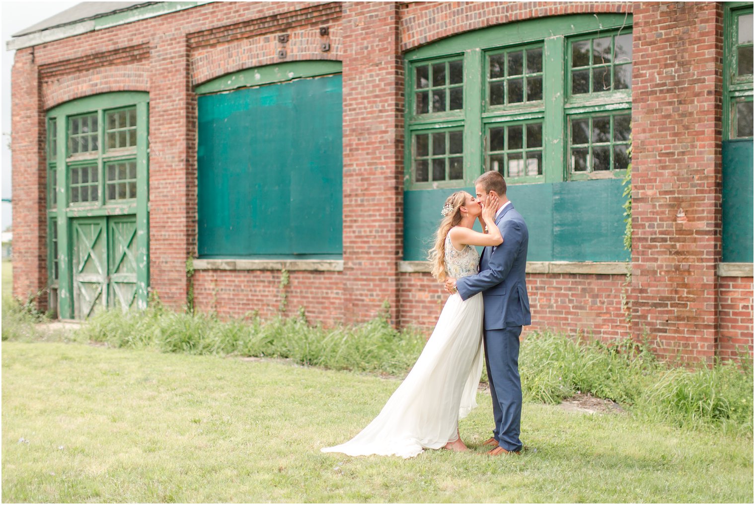 Romantic photo at Sandy Hook Chapel