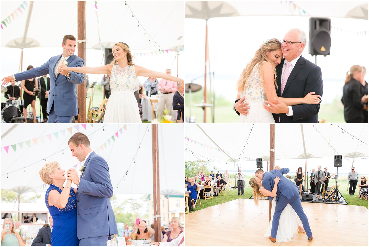 Sandy Hook Chapel Wedding Reception Photos