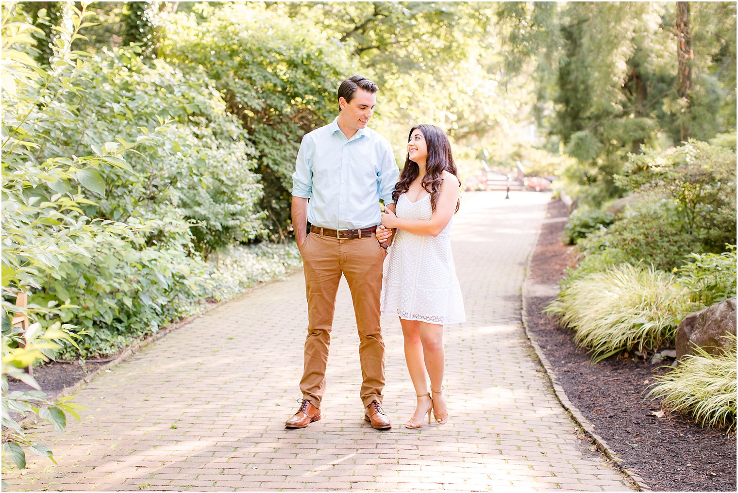 Sayen House and Gardens Engagement Photos