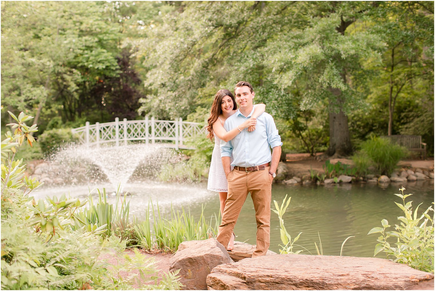 Sayen House and Gardens Engagement Photos