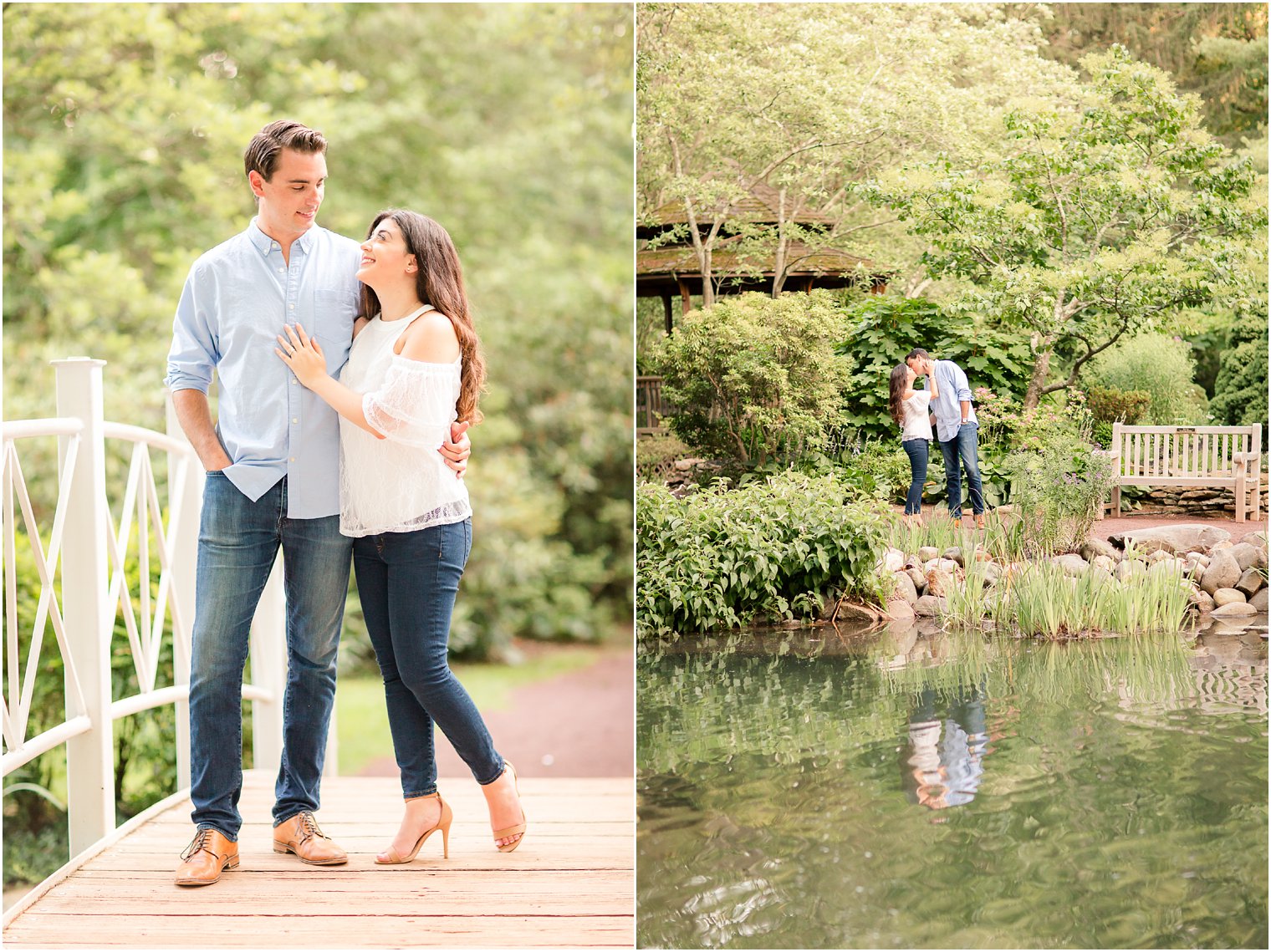 Sayen House and Gardens Engagement Photos